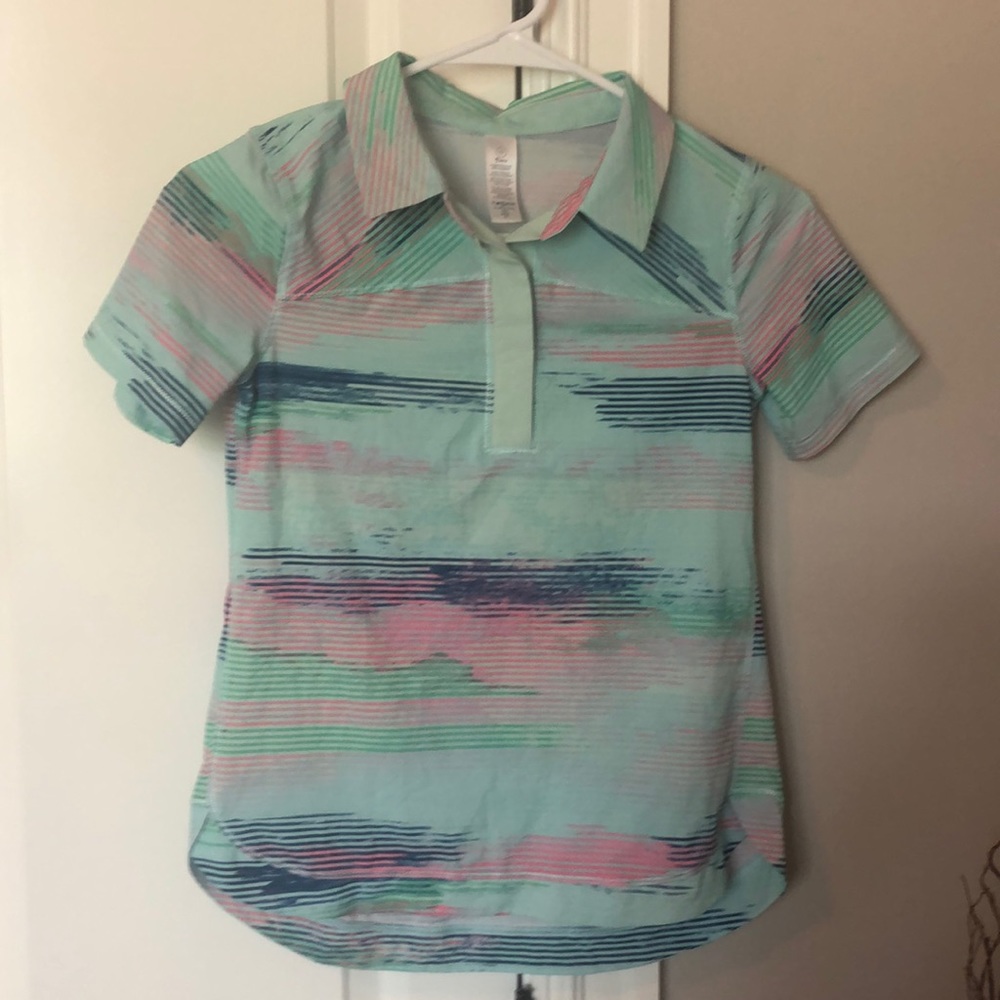 Ivivva girls golf shirt